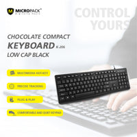 Thumbnail for Classic Keyboard 12 Function Hot Key Design USB For PC Notebooks Laptop