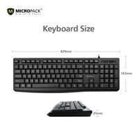 Thumbnail for Classic Keyboard 12 Function Hot Key Design USB For PC Notebooks Laptop