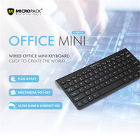 Thumbnail for PC Keyboard Ergonomic USB Interface Multimedia Hotkey for Notebook Labtop