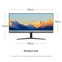 Thumbnail for 34 Inch Ultrawide 3440x1440 HDMI DP 165Hz 1000:1 Flat LED Gaming Monitor