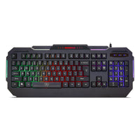 Thumbnail for Rainbow Backlit Gaming Keyboard 4-fn + Multimedia Key and Windows Lock USB 2.0