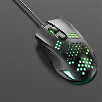 Thumbnail for PC Gaming Mouse LED Optical Sensors DPI 6 Buttons USB Wired For Computer Laptop