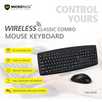 Thumbnail for Mouse Keyboard Desktop Computer PC Laptop Wired Combination Interface Black