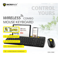 Thumbnail for Bluetooth Wireless PC Keyboard Mouse Set For Computer Laptop Power Saving PC