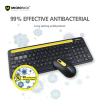 Thumbnail for Bluetooth Wireless PC Keyboard Mouse Set For Computer Laptop Power Saving PC