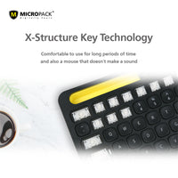 Thumbnail for Bluetooth Wireless PC Keyboard Mouse Set For Computer Laptop Power Saving PC