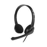 Thumbnail for 3.5mm Multi Device Stereo Headset Adjustable Headband Noiseless Volume Control