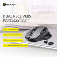 Thumbnail for Wireless Mouse Computer Laptop PC 10M USB Receiver Compatible Multiple Device