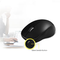 Thumbnail for Wireless PC Laptop Desktop Mouse Switch Bluetooth Optical Sensor nano receiver