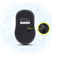 Thumbnail for Wireless PC Laptop Desktop Mouse Switch Bluetooth Optical Sensor nano receiver