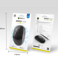 Thumbnail for 2.4G Wireless Mouse Approx 10 M Range USB Receiver-Color Box(Black)