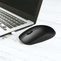 Thumbnail for 2.4G Wireless Mouse Approx 10 M Range USB Receiver-Color Box(Black)