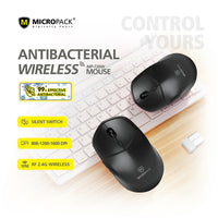 Thumbnail for 2.4G Wireless Mouse 1600 DPI Nano Receiver for Laptop PC Macbook Optical Sensor