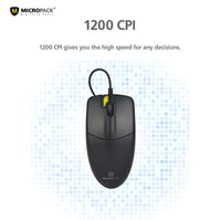 Thumbnail for Wired Optical Mouse Computer PC Laptop Mac USB 2.0 Plug and Play