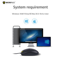 Thumbnail for Wired Optical Mouse Computer PC Laptop Mac USB 2.0 Plug and Play