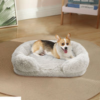 Thumbnail for Dog Pet Warm Soft Plush Nest Comfy Kennel Sleeping Calming Bed Memory Foam XXL