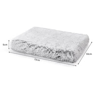 Thumbnail for Pet Dog Crate Cage Kennel Bed Mat Sleeping Pad Fluffy Plush Soft Washable Bed L