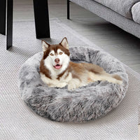 Thumbnail for Pawfriends Pet Dog Cat Calming Bed Warm Soft Plush Sleeping Kennel Removable Washable 120cm