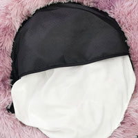 Thumbnail for Pawfriends Dog Pet Cat Calming Bed Beds Large Mat Comfy Puppy Fluffy Donut Cushion Plush 70