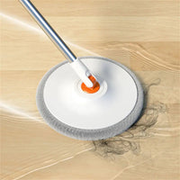 Thumbnail for Cleanix Clean Sewage Separation Mop Rotary Hand-Wash-Free Flat Suction Orange white