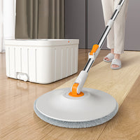 Thumbnail for Cleanix Clean Sewage Separation Mop Rotary Hand-Wash-Free Flat Suction Orange white