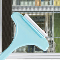 Thumbnail for Cleanix Multifunctional Glass Cleaner Screen Brush Double Sided Window Cleaning Blue