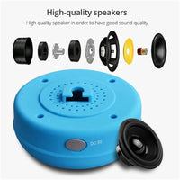 Thumbnail for Mobax Mini Portable Large Suction Cup Bluetooth Speaker Stereo Music Outdoor Black