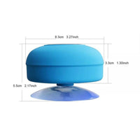 Thumbnail for Mobax Mini Portable Large Suction Cup Bluetooth Speaker Stereo Music Outdoor Black