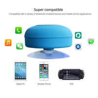 Thumbnail for Mobax Mini Portable Large Suction Cup Bluetooth Speaker Stereo Music Outdoor Blue