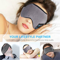 Thumbnail for Mobax Wireless Bluetooth 5.0 Stereo Eye Mask Headphones Earphone Sleep Music Mask