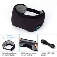 Thumbnail for Mobax Wireless Bluetooth 5.0 Stereo Eye Mask Headphones Earphone Sleep Music Mask