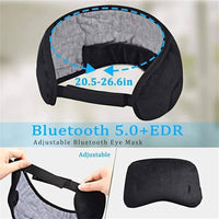 Thumbnail for Mobax Wireless Bluetooth 5.0 Stereo Eye Mask Headphones Earphone Sleep Music Mask