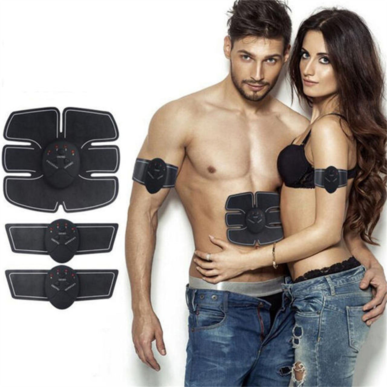 Fitrain Abdominal Fitness Device Muscle Patch Vibration Massage Heating Equipment