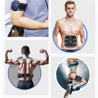 Thumbnail for Fitrain Abdominal Fitness Device Muscle Patch Vibration Massage Heating Equipment