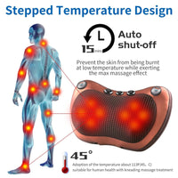 Thumbnail for Fitrain Wireless Cervical Vertebra Massage Back Leg Multifunctional Electric Pillow