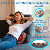 Thumbnail for Fitrain Wireless Cervical Vertebra Massage Back Leg Multifunctional Electric Pillow