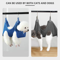 Thumbnail for Pawfriends Hammock Helper Pet Dog Cat Bath Grooming Care Trimming Beauty Hammock L