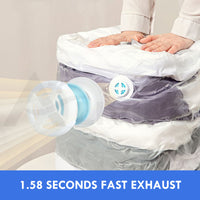 Thumbnail for A+Living Vacuum Compression Clothing Quilt Capacity Finishing Household Storage Bag L