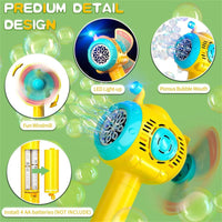 Thumbnail for Bubblerainbow Full-Automatic Submarine Windmill Bubble Machine Children's Hand-Held Toy