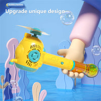 Thumbnail for Bubblerainbow Full-Automatic Submarine Windmill Bubble Machine Children's Hand-Held Toy