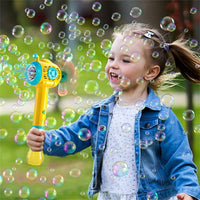 Thumbnail for Bubblerainbow Full-Automatic Submarine Windmill Bubble Machine Children's Hand-Held Toy