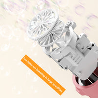 Thumbnail for Bubblerainbow Bubble Machine Fully Automatic Hand-Held Spray Gun Electric 10-Hole Toy Blue