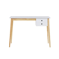 Thumbnail for Oslo Desk with Drawer in White & Natural