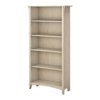 Thumbnail for Salinas 5 Shelf Bookcase White