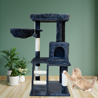 Thumbnail for Petwiz 100cm Luna Premium Cat Tree Scratching Post