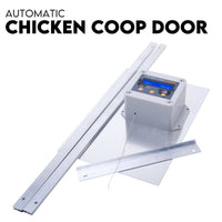 Thumbnail for Chicken Coop Door with Digital LCD Screen to manage Timer and Sensor