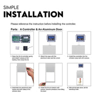 Thumbnail for Chicken Coop Door with Digital LCD Screen to manage Timer and Sensor