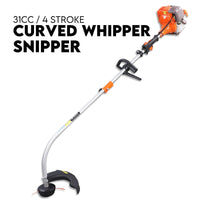 Thumbnail for 4 STROKE Curved Split Shaft Line Trimmer Garden Lawn Whipper Snipper