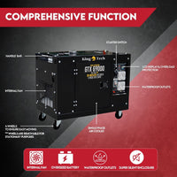 Thumbnail for KINGTECH 8.4kW Max 6kW Rated Diesel Generator Single Phase