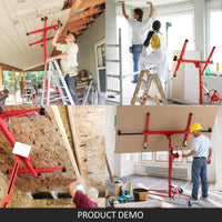 Thumbnail for 16FT Drywall Gyprock Panel Lifter Plaster Board Sheet Hoist Lift Plasterboard